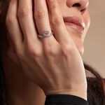 Bague Delaney Or Blanc Diamant - Bagues pierres pr&eacute;cieuses Femme | Marc Orian