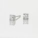 Boucles D'oreilles Puces Victoria Or Blanc Diamant - Puces Femme | Marc Orian