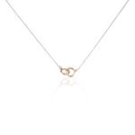 Collier Argent Bicolore Virgino - Colliers fantaisie Femme | Marc Orian