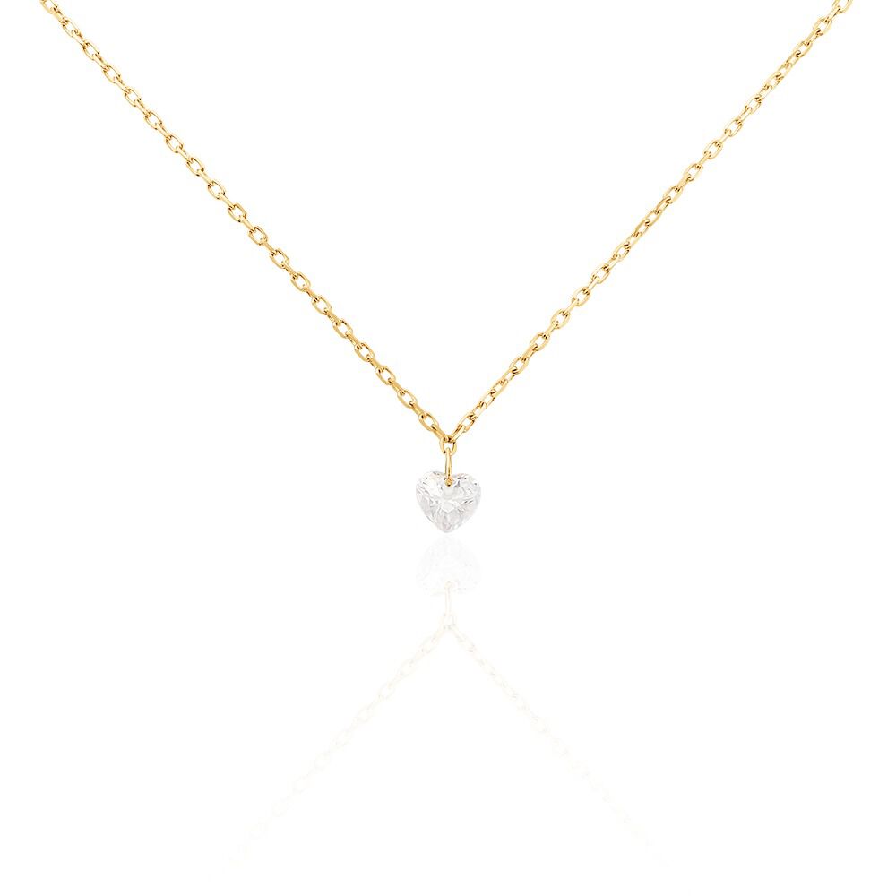 Collier Crush Plaqué Or Jaune Oxyde De Zirconium - Colliers avec pierres Femme | Marc Orian