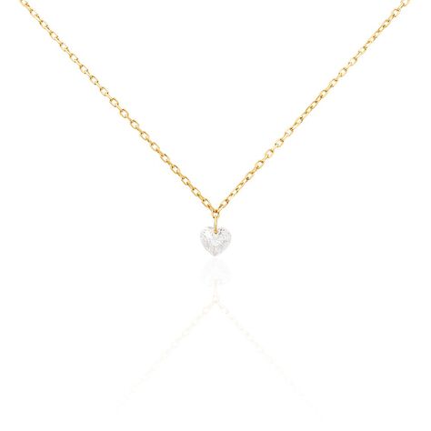 Collier Crush Plaqué Or Jaune Oxyde De Zirconium - Colliers avec pierres Femme | Marc Orian