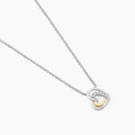 Collier Or Jaune Argent Blanc Oxyde De Zirconium - Colliers avec pierres Femme | Marc Orian