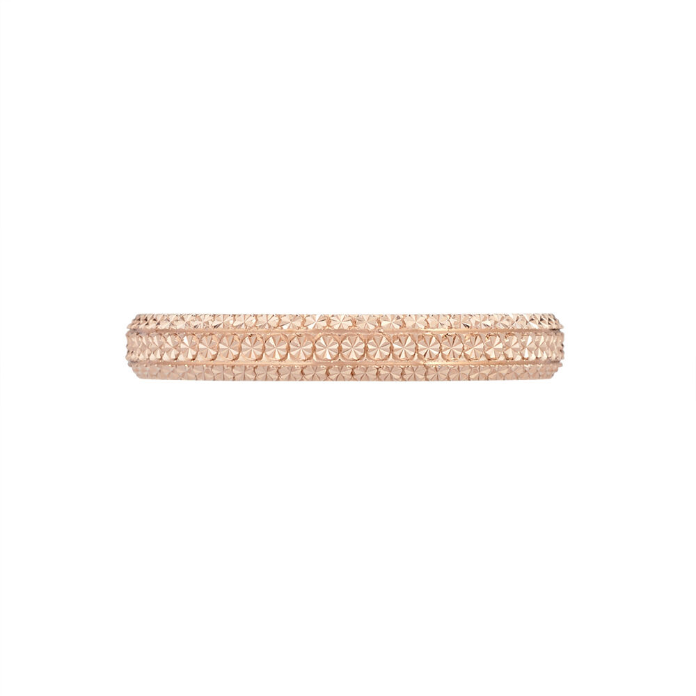 Alliance Luzia Demi Jonc Classique Or Rose - Alliances personnalis&eacute;es Femme | Marc Orian