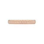 Alliance Luzia Demi Jonc Classique Or Rose - Alliances personnalis&eacute;es Femme | Marc Orian