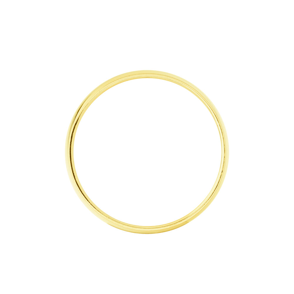 Alliance Demi Jonc Or Jaune - Alliances personnalis&eacute;es Famille | Marc Orian