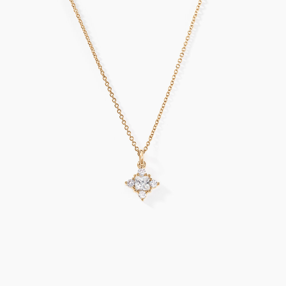 Collier Doline Plaqué Or Doré Oxyde De Zirconium - Colliers avec pierres Femme | Marc Orian