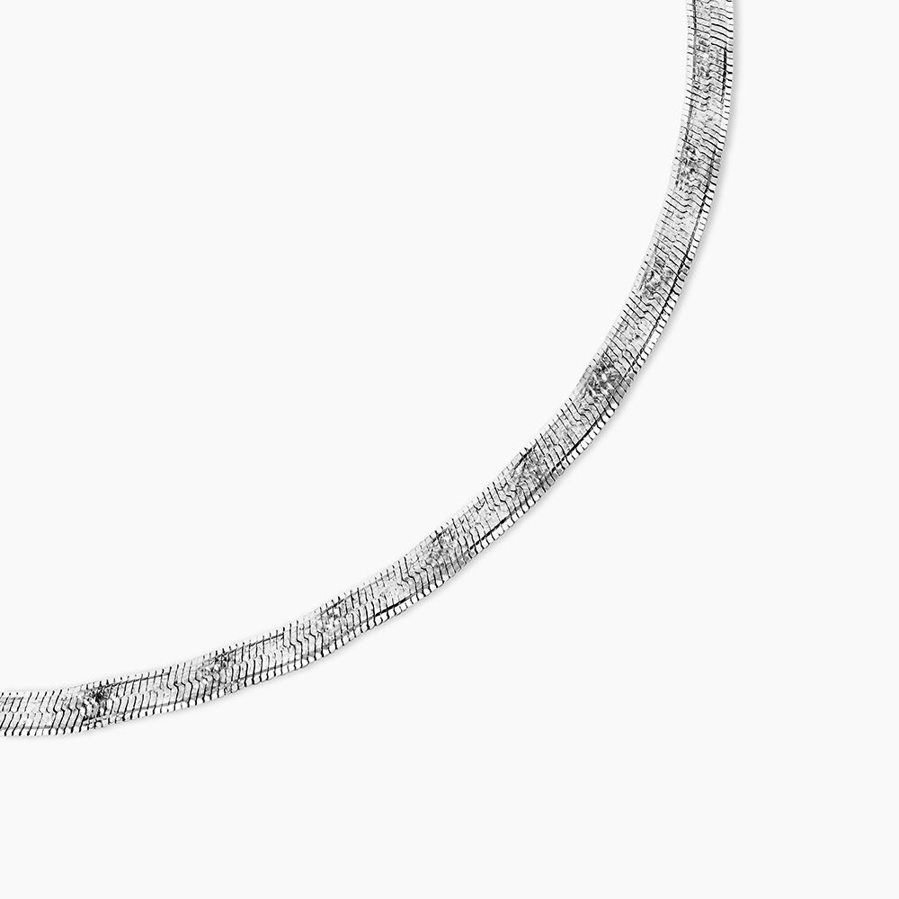 Collier Leonte Argent Blanc - Colliers fantaisie Femme | Marc Orian