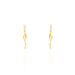 Boucles D'oreilles Pendantes Kristina Or Jaune Oxyde De Zirconium - Pendantes Femme | Marc Orian
