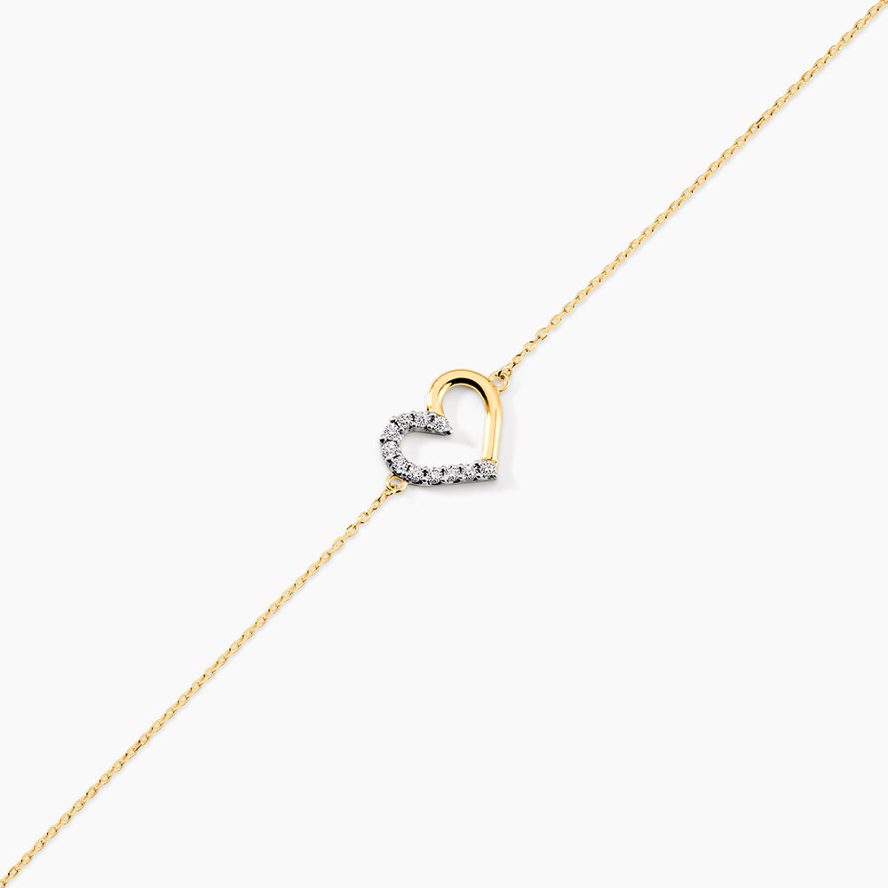 Bracelet Christine Or Jaune Diamant - Bracelets cha&icirc;nes Femme | Marc Orian
