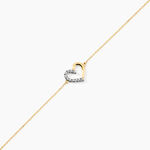 Bracelet Christine Or Jaune Diamant - Bracelets cha&icirc;nes Femme | Marc Orian