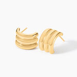 Cr&eacute;oles Gintaras Or Jaune - Cr&eacute;oles Femme | Marc Orian