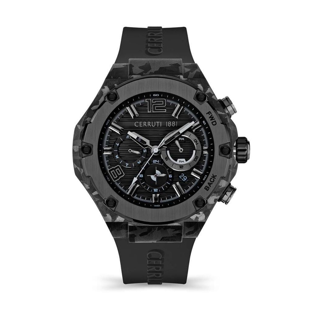 Montre Cerruti Lucardo Noir - Montres &eacute;tanches Homme | Marc Orian