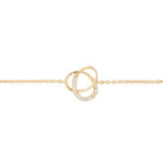 Bracelet Henia Plaque Or Jaune Oxyde De Zirconium - Bracelets fantaisie Femme | Marc Orian