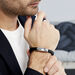Bracelet Hauc Acier Bicolore - Bracelets cuir Homme | Marc Orian