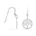 Boucles D'oreilles Pendantes Marijan Argent Blanc - Pendantes Femme | Marc Orian