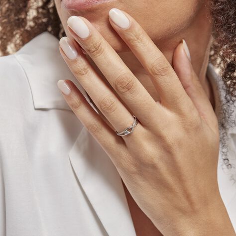 Bague Osanna Or Blanc Diamant - Bagues Femme | Marc Orian