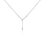 Collier Bormana Argent Blanc Oxyde De Zirconium - Colliers avec pierres Femme | Marc Orian