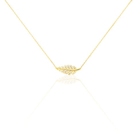 Collier Tourkia Or Jaune Oxyde De Zirconium - Colliers avec pierres Femme | Marc Orian