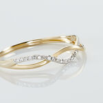 Bague Nucia Or Jaune Diamant - Bagues pierres pr&eacute;cieuses Femme | Marc Orian