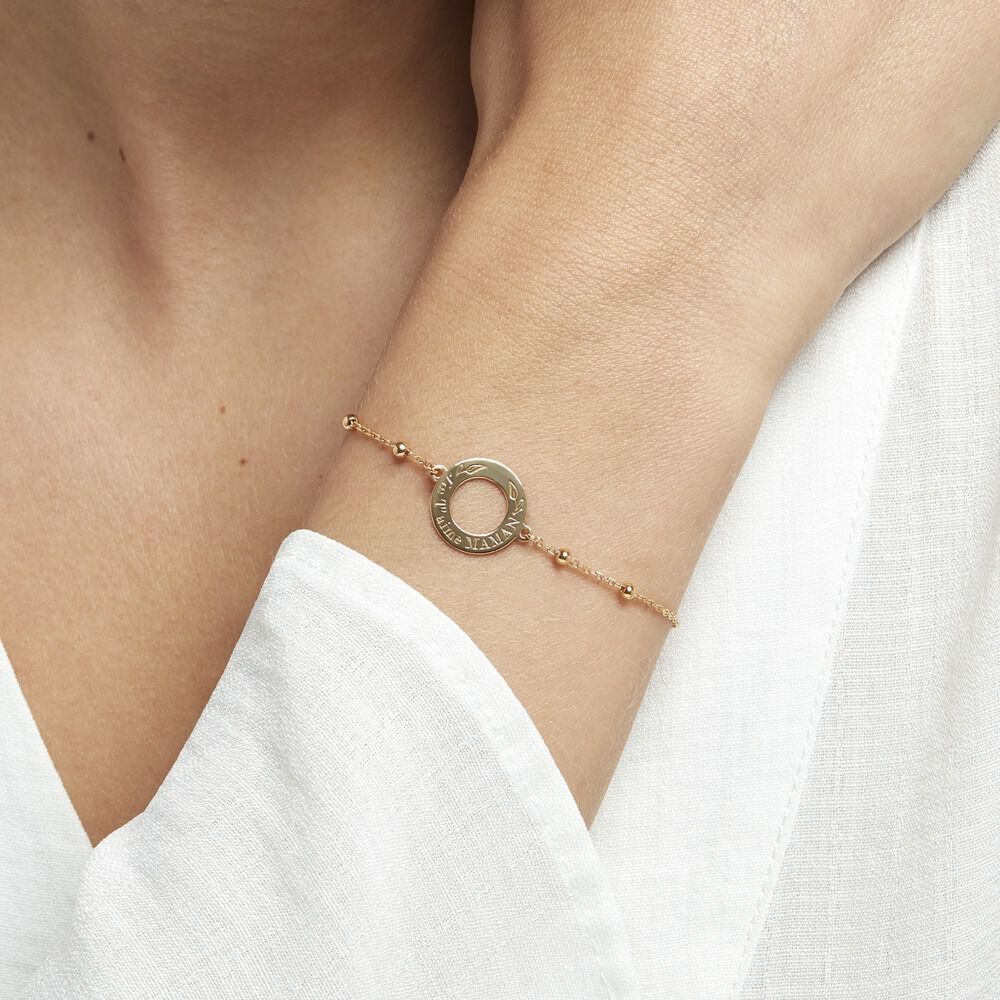 Bracelet Savas Plaqué Or Jaune - Bracelets chaînes Femme | Marc Orian