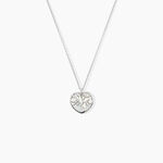 Collier Argent Blanc Vitto Nacre - Colliers avec pierres Femme | Marc Orian