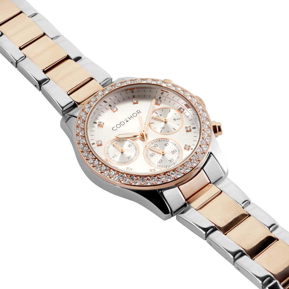 Montre Codhor Julia Argenté - Montres étanches Femme | Marc Orian