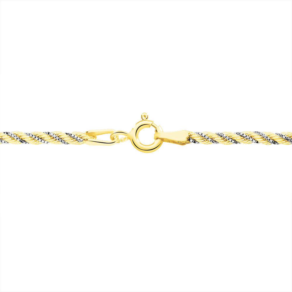 Collier Jerryenne Danilo Maille Corde Et Venitienne Or Bicolore - Chaines Femme | Marc Orian