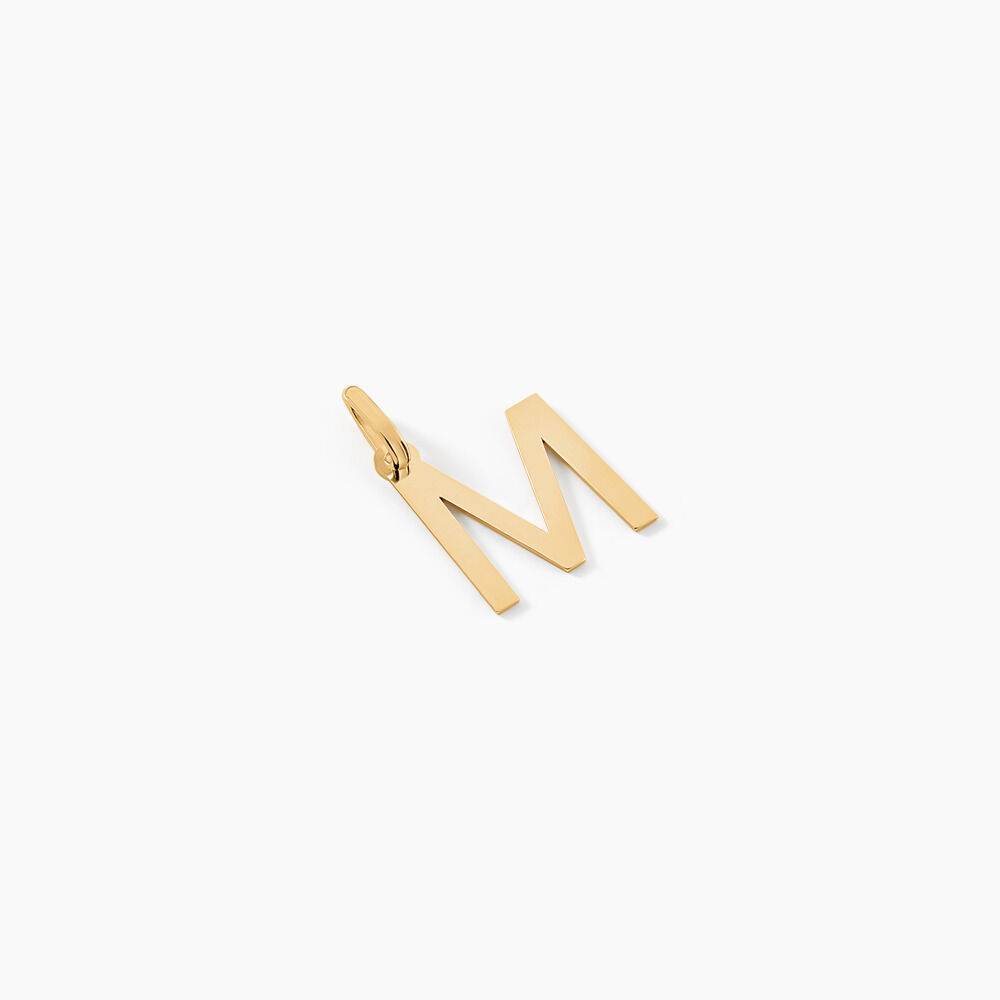 Pendentif Ionia Lettre Or Jaune - Pendentifs Famille | Marc Orian