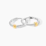 Creoles Or Jaune et Argent Blanc - Cr&eacute;oles Femme | Marc Orian