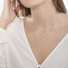 Collier Alixia Or Blanc Diamant - Colliers avec pierres Femme | Marc Orian