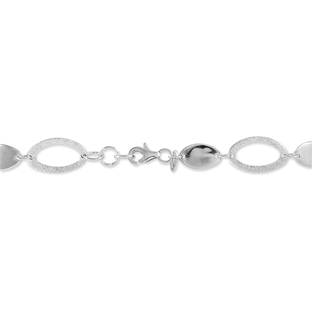 Bracelet Paulita Argent Blanc - Bracelets Medailles Femme | Marc Orian