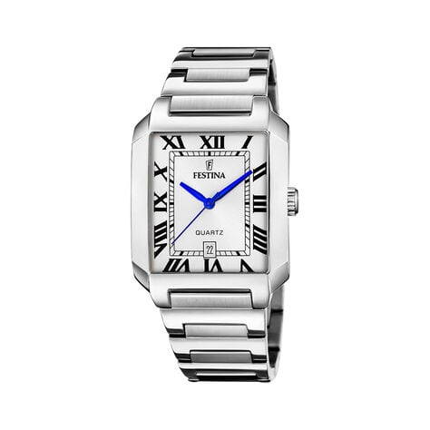 Montre Festina On The Square Blanc - Fête des pères Homme | Marc Orian