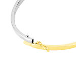 Bracelet Jonc Loise Flexible Or Bicolore - Bracelets joncs Femme | Marc Orian
