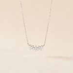 Collier Argent Eden Oxyde De Zirconiums - Colliers avec pierres Femme | Marc Orian