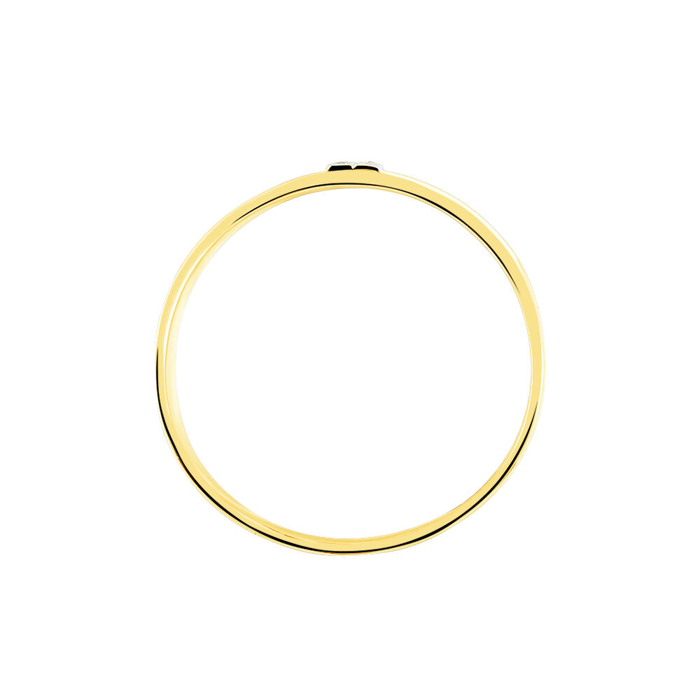 Bague Rainbow Or Bicolore Diamant - Bagues pierres précieuses Femme | Marc Orian