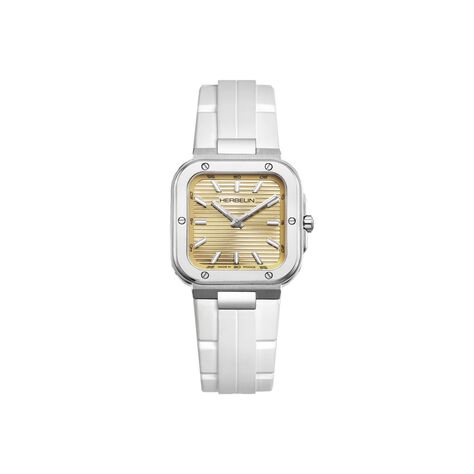 Montre Herbelin Cap Camarat Square Champagne - Montres &eacute;tanches Femme | Marc Orian