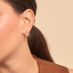 Boucles D'oreilles Puces Norig Plaqu&eacute; Or Jaune Oxyde De Zirconium - Puces Femme | Marc Orian