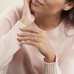 Bague Solitaire Titemae Argent Blanc Oxyde De Zirconium - Bijoux fantaisie Femme | Marc Orian