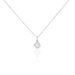 Collier Justina Argent Blanc Oxyde De Zirconium - Colliers avec pierres Femme | Marc Orian