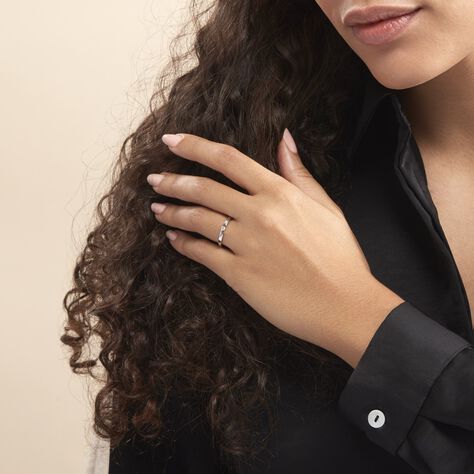 Bague Solitaire Anilie Or Blanc Diamant - Bagues Solitaire Femme | Marc Orian