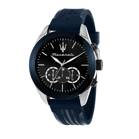 Montre Maserati Traguardo Noir - Montres étanches Homme | Marc Orian