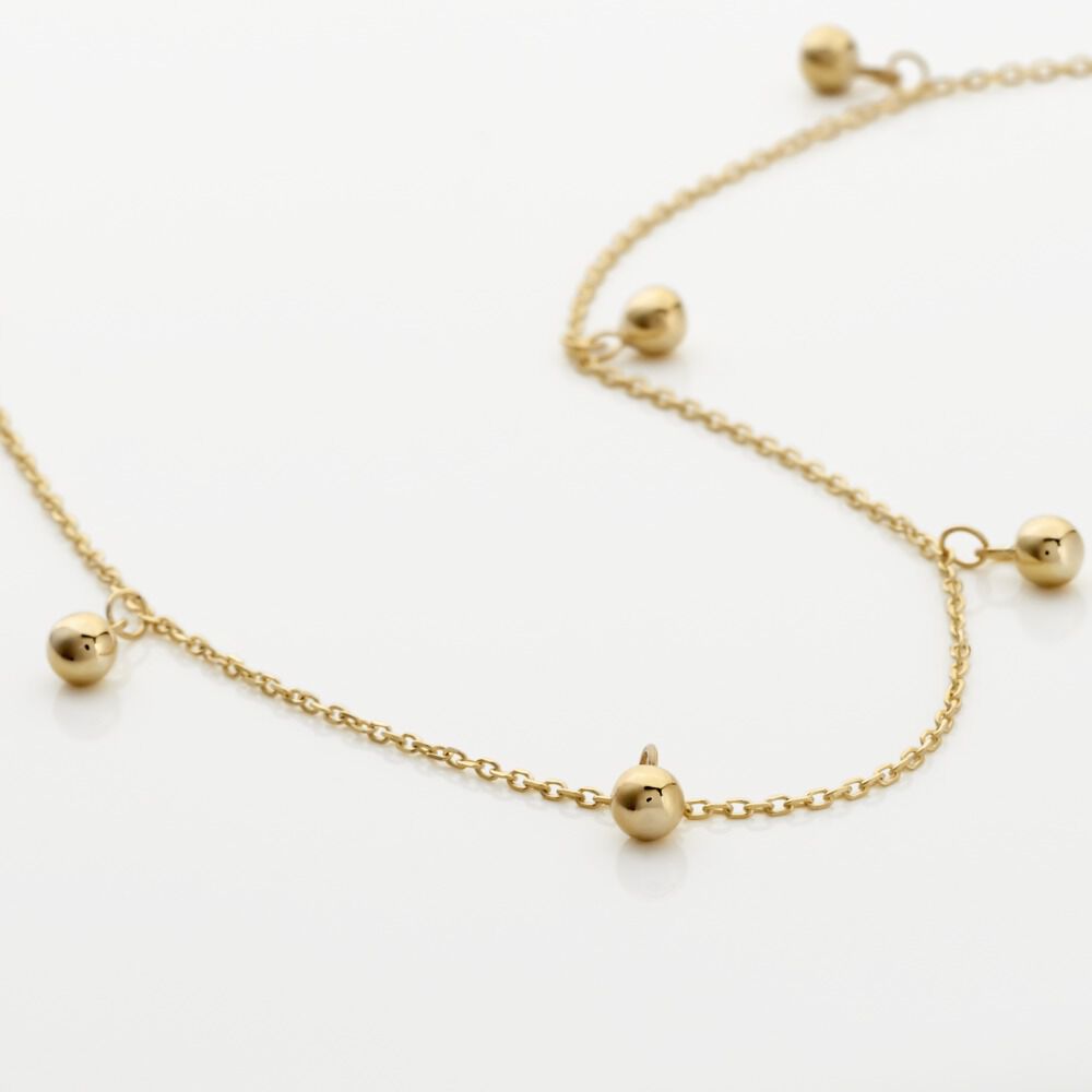 Chaîne De Cheville Bethanie Or Jaune - Chaines de cheville Femme | Marc Orian