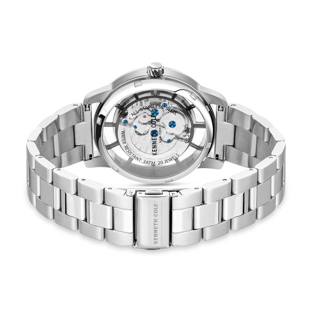 Montre Kenneth Cole Automatic Argenté - Montres automatiques Homme | Marc Orian