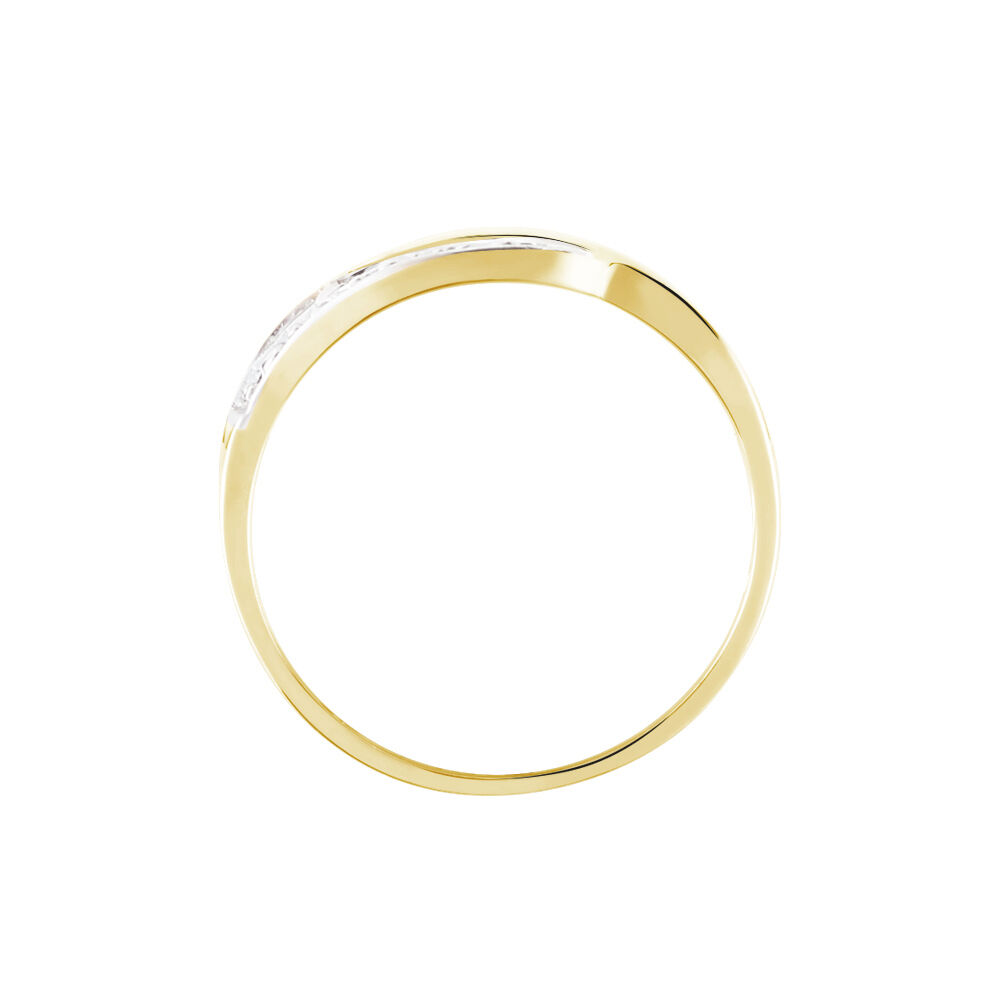 Bague Calypso Or Jaune Diamant - Parures de mariage Femme | Marc Orian