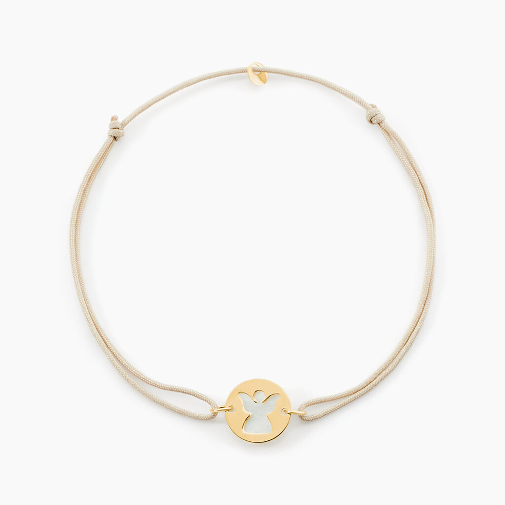 Bracelet Angel Or Jaune Nacre - Bracelets cordons Famille | Marc Orian