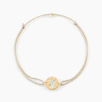 Bracelet Angel Or Jaune Nacre - Bracelets cordons Famille | Marc Orian