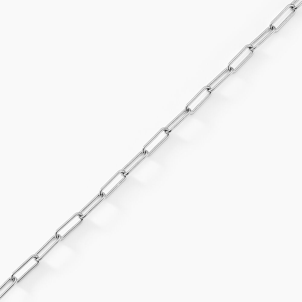Bracelet Allyce Argent Blanc - Bracelets chaînes Femme | Marc Orian