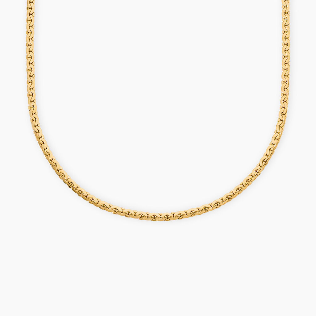 Collier Ivy Argent Dor&eacute; A L'Or 750/1000 - Colliers ete Femme | Marc Orian
