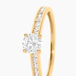 Bague Harem Or Jaune Oxyde - Solitaires Femme | Marc Orian