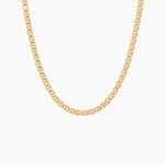 Collier Capucin Argent Dor&eacute; A L'Or 750/1000 - Sautoirs Femme | Marc Orian